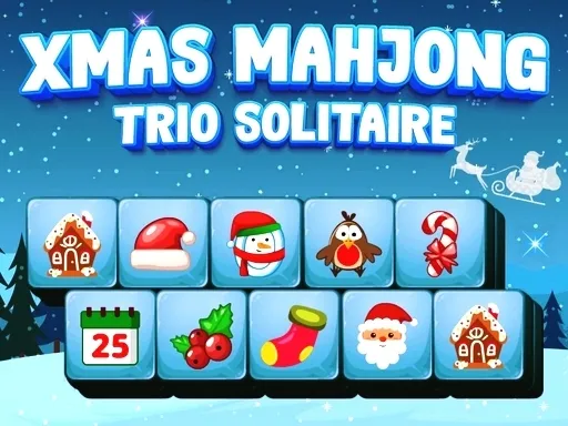 Xmas Mahjong Trio Solitaire Cover